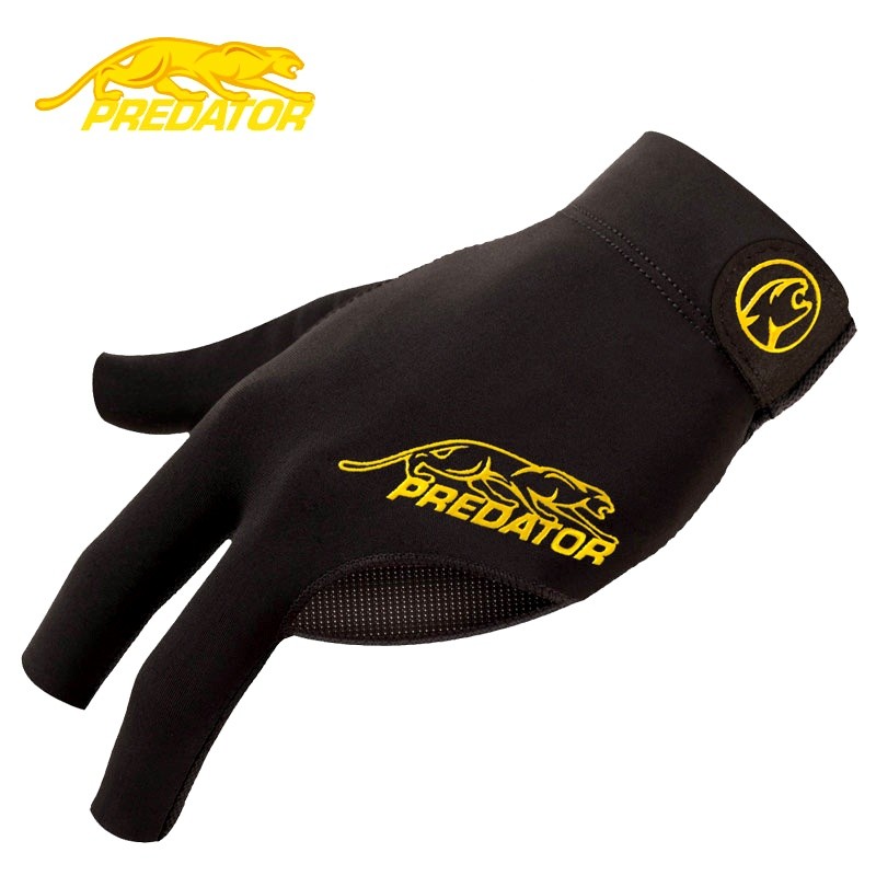 Γάντι Μπιλιάρδου Δεξιόχειρα Glove Predator Second Skin Black/Yellow S/M