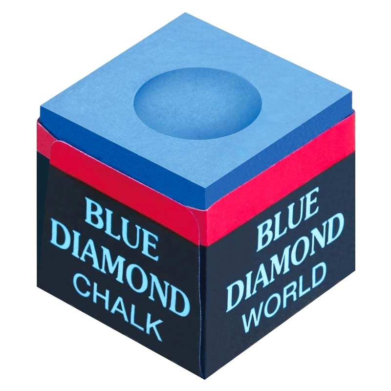 Στέκες Μπιλιάρδου | Τεμπεσίρια | Chalk Blue Diamond 2 Pcs Box