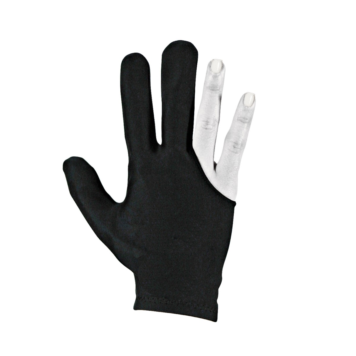 Γάντι Μπιλιάρδου Αριστερόχειρα Glove Renzline Start Black Dx (Right Hand)