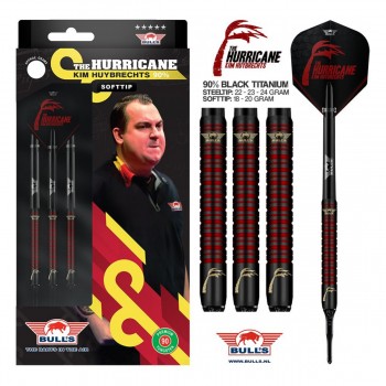 Kim Huybrechts 90% Black Titanium 18 gram Softtip