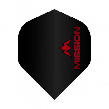 Mission Logo Black Red Std. 100 micron