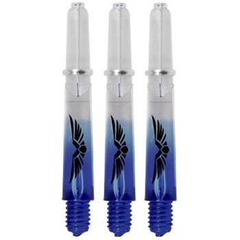 Eagle Claw Shaft Clear Blue Short + rg.