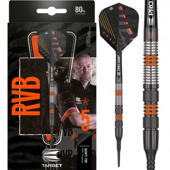 Raymond van Barneveld RVB Black 80% 18g Softtip