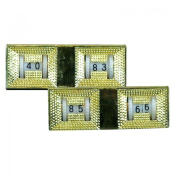 Scoremarkers For Rails, Gold Color 15X5X4 cm 2Pcs