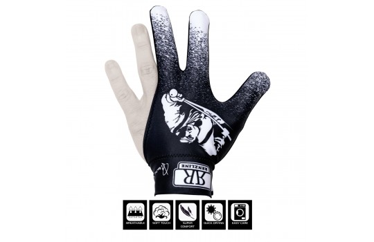 Glove Renzline Billiard Player White Sx