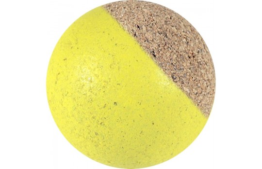 Balls Yellow Cork Soccer 34mm 10 Pcs Set