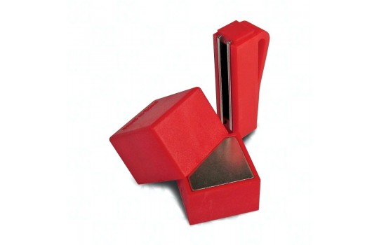 Chalk Holder Magnetic Red