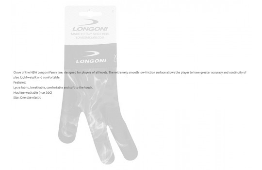 Glove Longoni Fancy Color Explosion Collection 2 SX