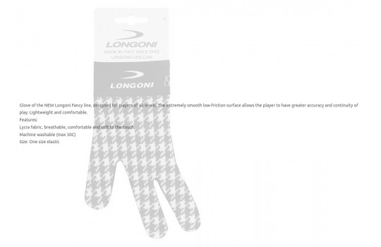 Glove Longoni Fancy Check Collection 5 SX