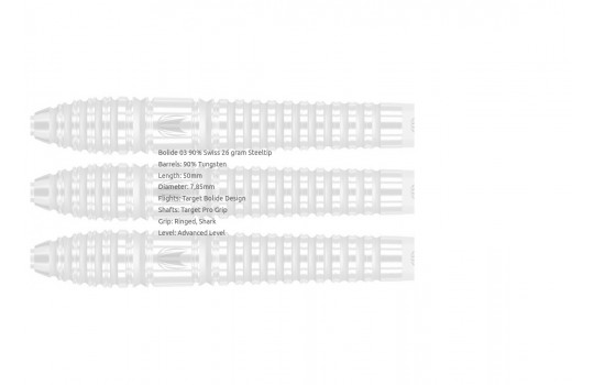 Bolide 03 90% Swiss 26 gram Steeltip
