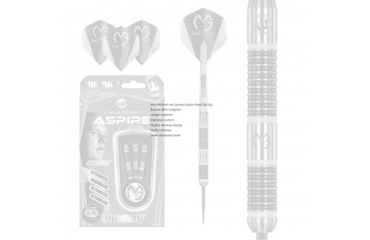 MvG Michael van Gerwen Aspire Steel tip 22g