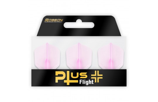 Plus Flight Crystal Clear Std.6 Pink