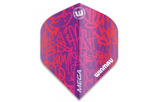 Mega Standard Dart Flights Purple 6900-242