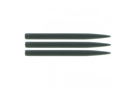 BULLS STEEL DART POINTS - 38mm - Black