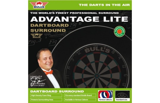 Advantage Lite SURROUND Dartboard - Red 