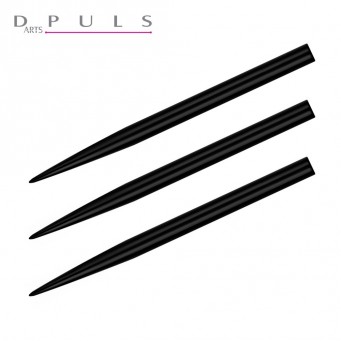 BULLS STEEL DART POINTS - 35mm - Black