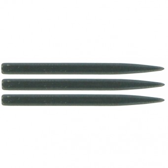 BULLS STEEL DART POINTS - 38mm - Black