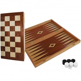 Acrylic pieces for Backgammon
