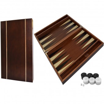 Wooden Chess Checkers Set