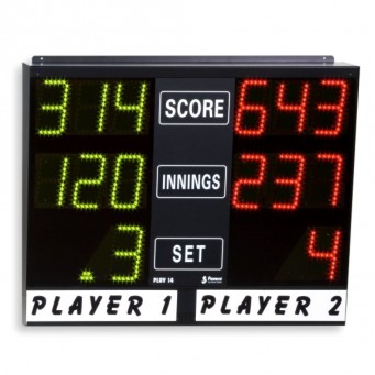 Scoremarker Elect.Play8 With Cable Remote Control