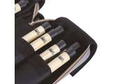 Cue Bag Longoni Giotto - Essenza 4B-8S Grey/Brown - VIDEO